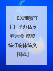 《风驰赛车手》举办私享看片会 酷酷综打响体综突围战