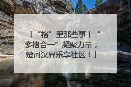 “格”里那些事丨“多格合一”凝聚力量，楚河汉界乐享社区！
