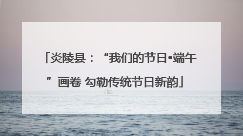 炎陵县：“我们的节日•端午”画卷 勾勒传统节日新韵