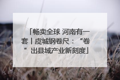 畅卖全球 河南有一套丨虞城钢卷尺：“卷”出县域产业新刻度