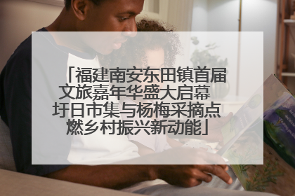 福建南安东田镇首届文旅嘉年华盛大启幕 圩日市集与杨梅采摘点燃乡村振兴新动能