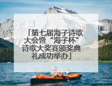第七届海子诗歌大会暨“海子杯”诗歌大奖赛颁奖典礼成功举办