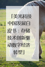 美光科技中国发展白皮书：存储技术创新驱动数字经济转型