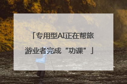专用型AI正在帮旅游业者完成“功课”