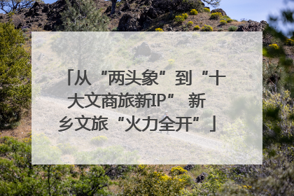 从“两头象”到“十大文商旅新IP” 新乡文旅“火力全开”