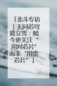 北斗专访｜无问芯穹夏立雪：如今更关注“用对芯片”而非“用贵芯片”