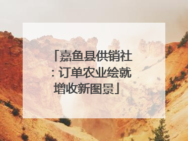 嘉鱼县供销社：订单农业绘就增收新图景