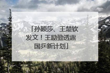 孙颖莎、王楚钦发文！王励勤透露国乒新计划