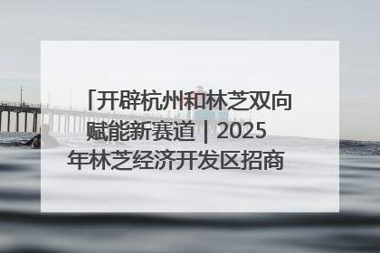 开辟杭州和林芝双向赋能新赛道｜2025年林芝经济开发区招商引资（杭州）推介展销活动在杭举办