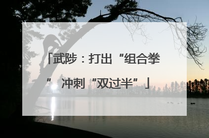 武陟：打出“组合拳” 冲刺“双过半”