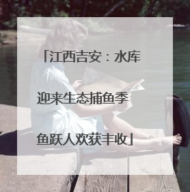 江西吉安：水库迎来生态捕鱼季 鱼跃人欢获丰收