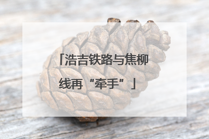 浩吉铁路与焦柳线再“牵手”