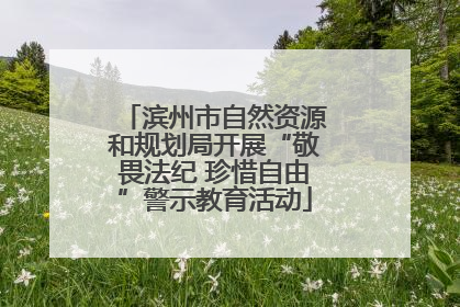 滨州市自然资源和规划局开展“敬畏法纪 珍惜自由”警示教育活动