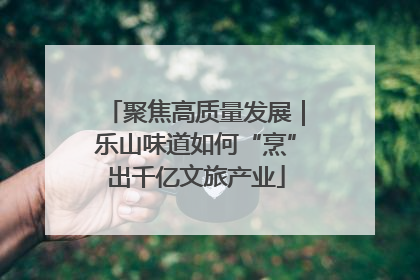 聚焦高质量发展｜乐山味道如何“烹”出千亿文旅产业