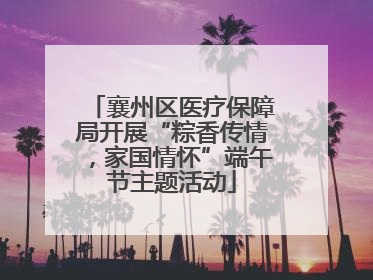襄州区医疗保障局开展“粽香传情，家国情怀”端午节主题活动