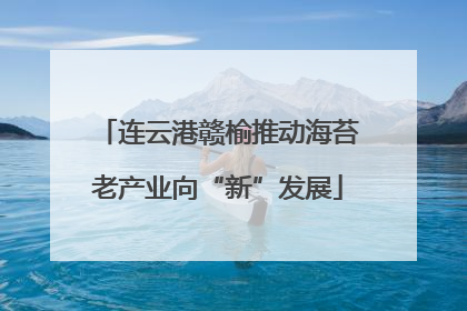 连云港赣榆推动海苔老产业向“新”发展