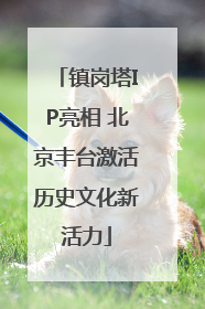 镇岗塔IP亮相 北京丰台激活历史文化新活力