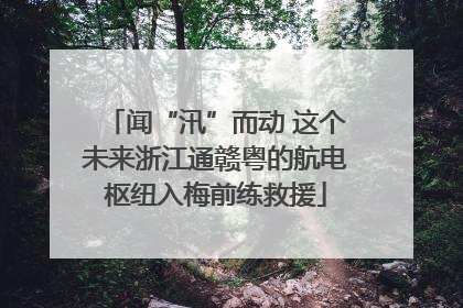 闻“汛”而动 这个未来浙江通赣粤的航电枢纽入梅前练救援