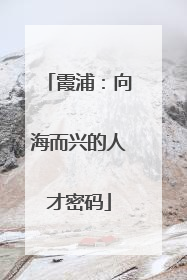 霞浦：向海而兴的人才密码