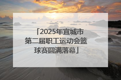 2025年宜城市第二届职工运动会篮球赛圆满落幕